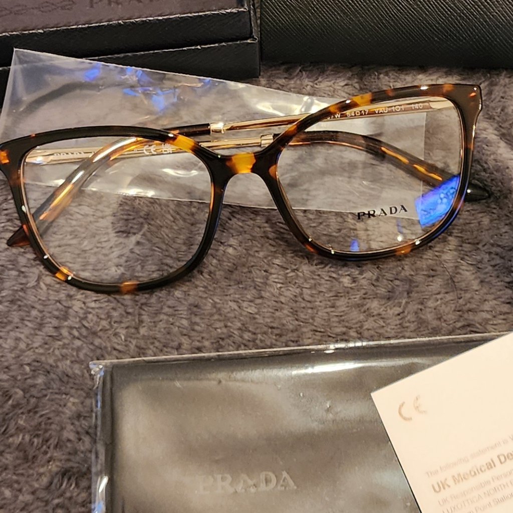 Prada Pr07wv Vau1o1 Eyeglasses Size 5217140 Brand New